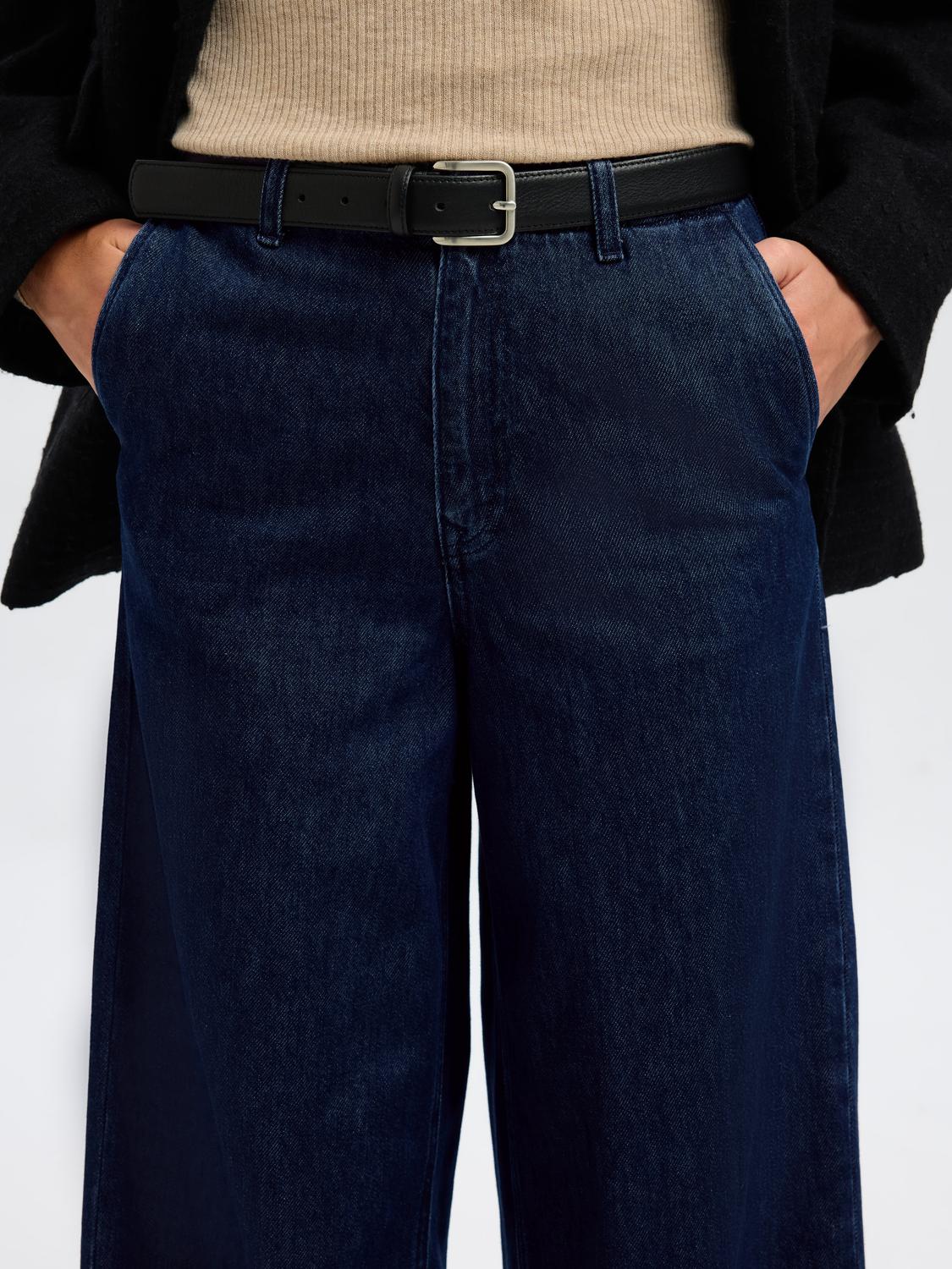 Slfextra Wide Mella-Bora Hw Jeans