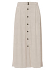 Yasusuma Hw Linen Blend Long Skirt