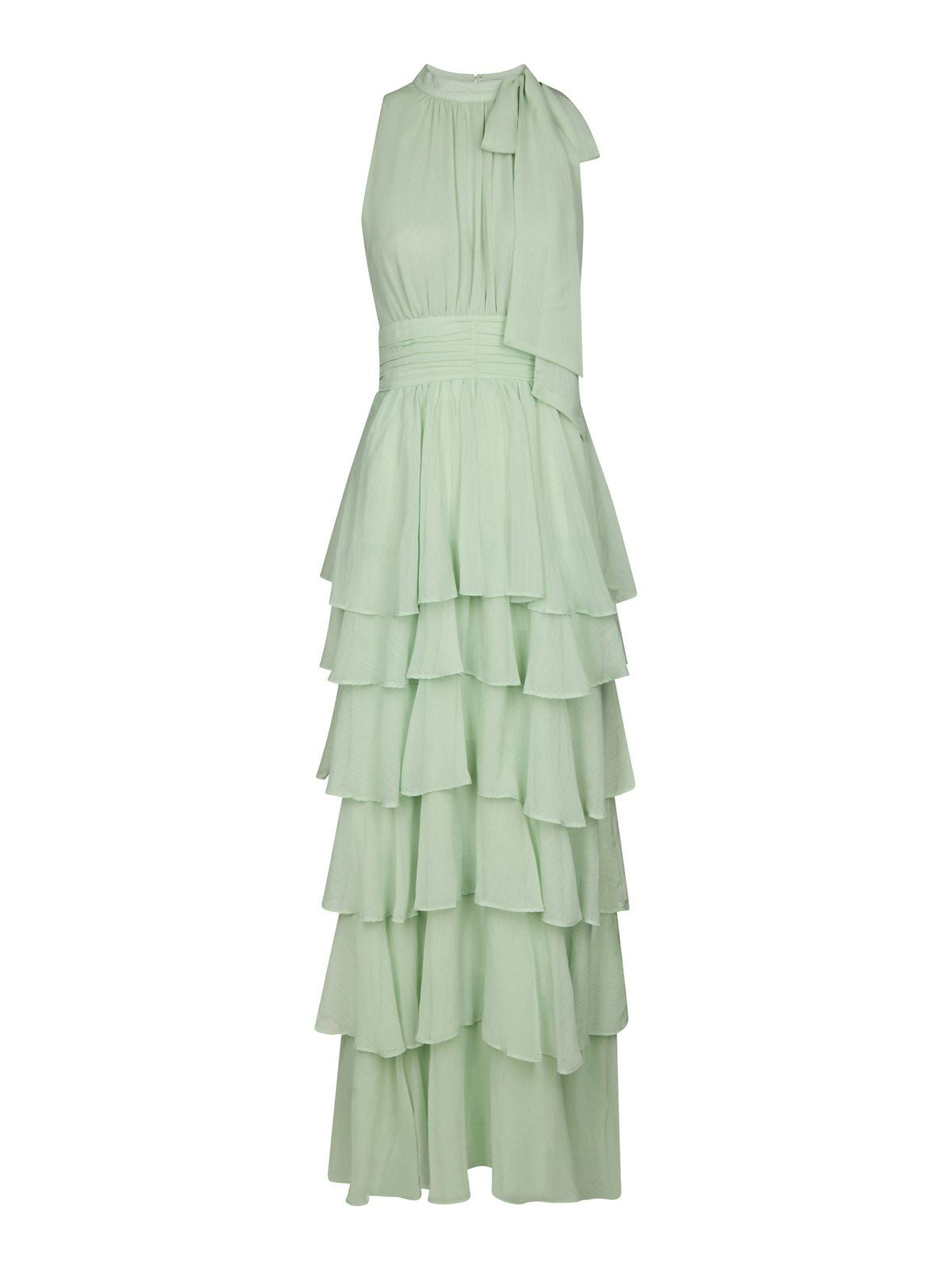 Marli Solid Chiffon Dress
