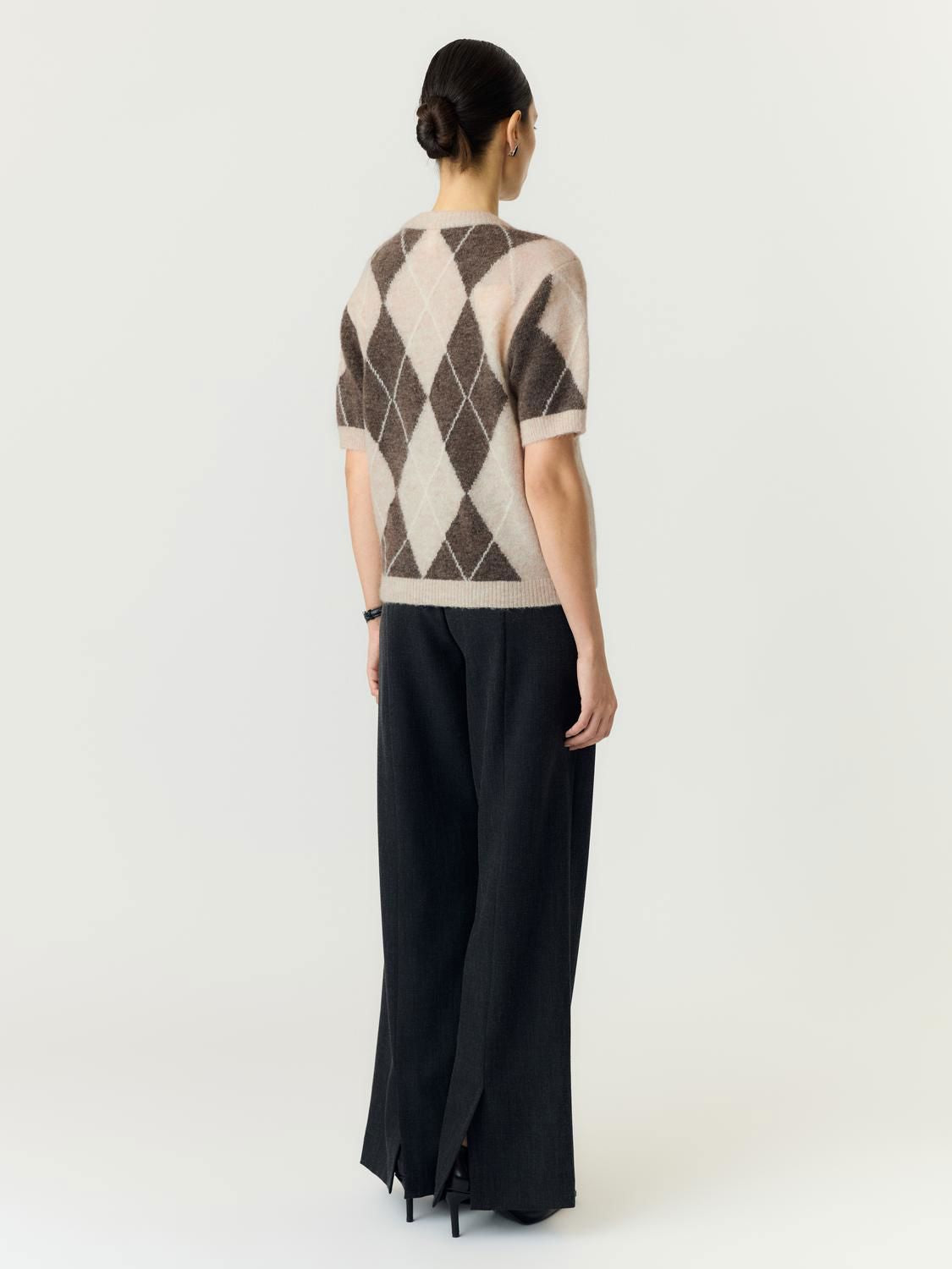 Yasjohi Ss Wool Blend Pullover S. Noos