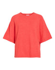 Viliga 2/4 O-Neck Knit Top - Noos