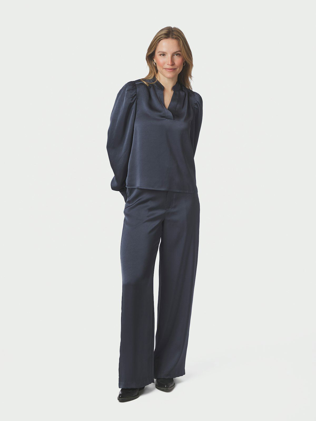 Rosslyn Heavy Sateen Blouse