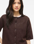 Viliga 2/4 O-Neck Knit Cardigan - Noos