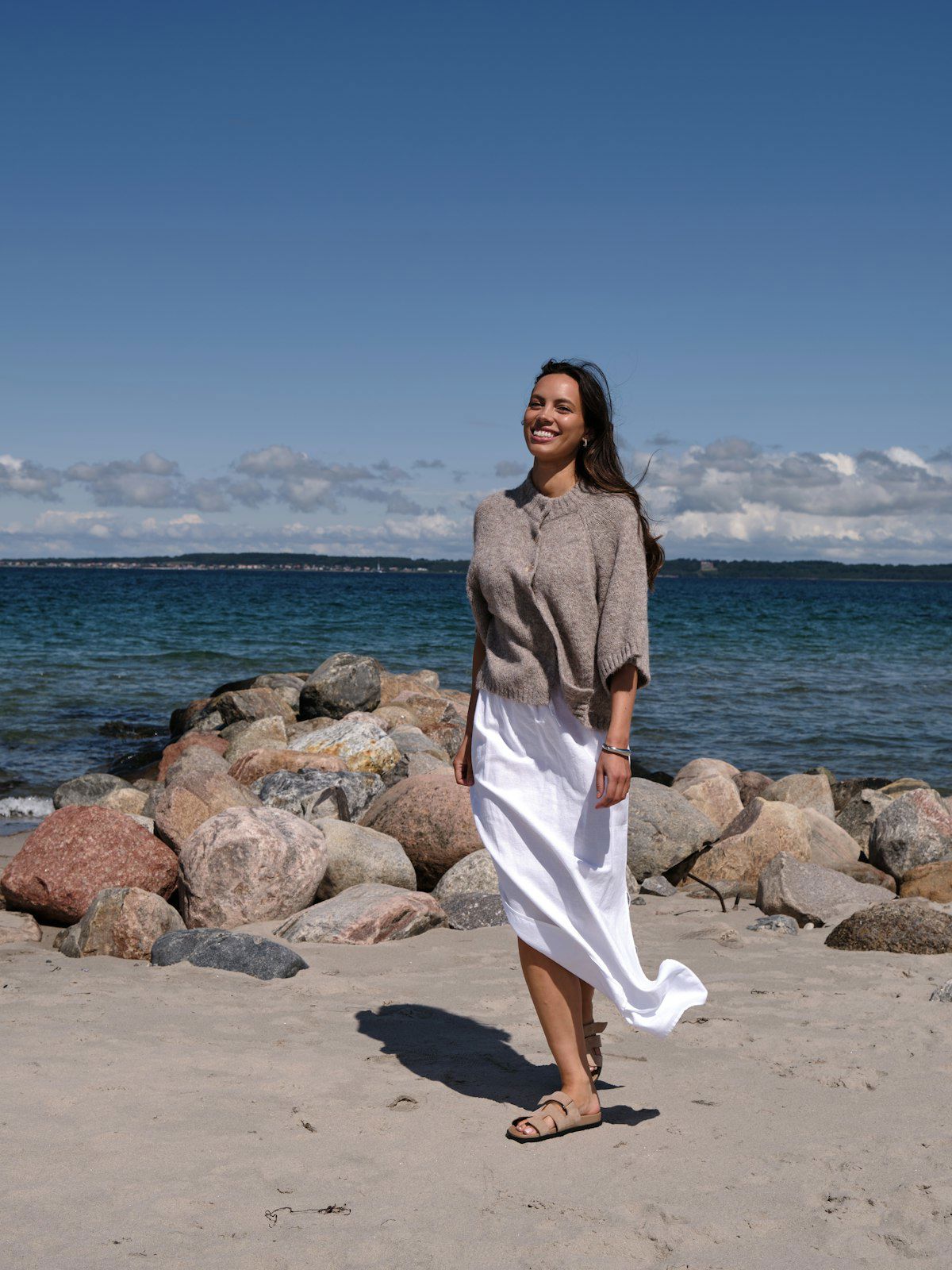 Benuta Fluffy Knit Cardigan