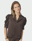 Roella Heavy Sateen Blouse