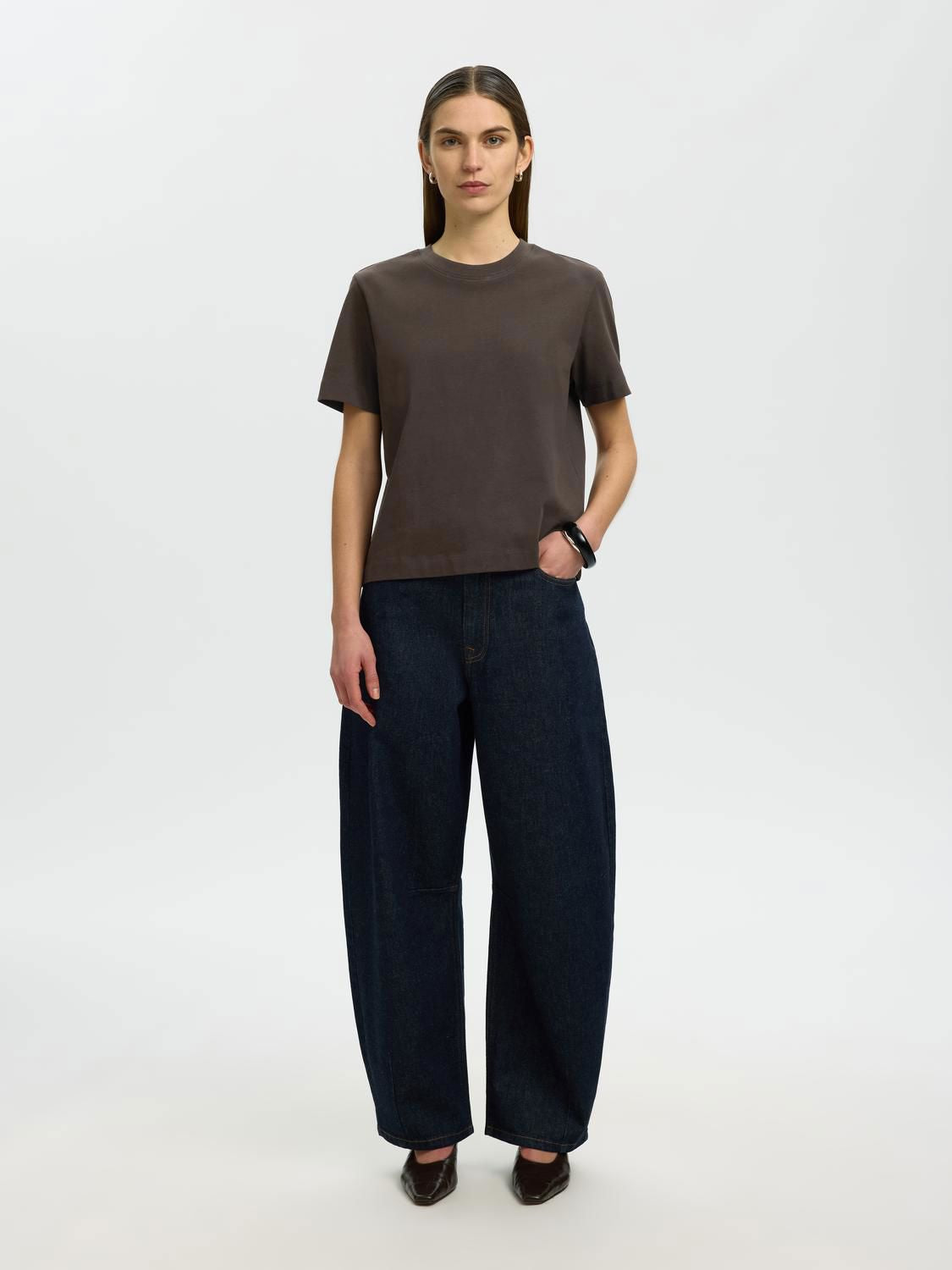 Slwessential Ss Boxy Tee Noos