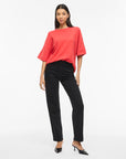 Viliga 2/4 O-Neck Knit Top - Noos