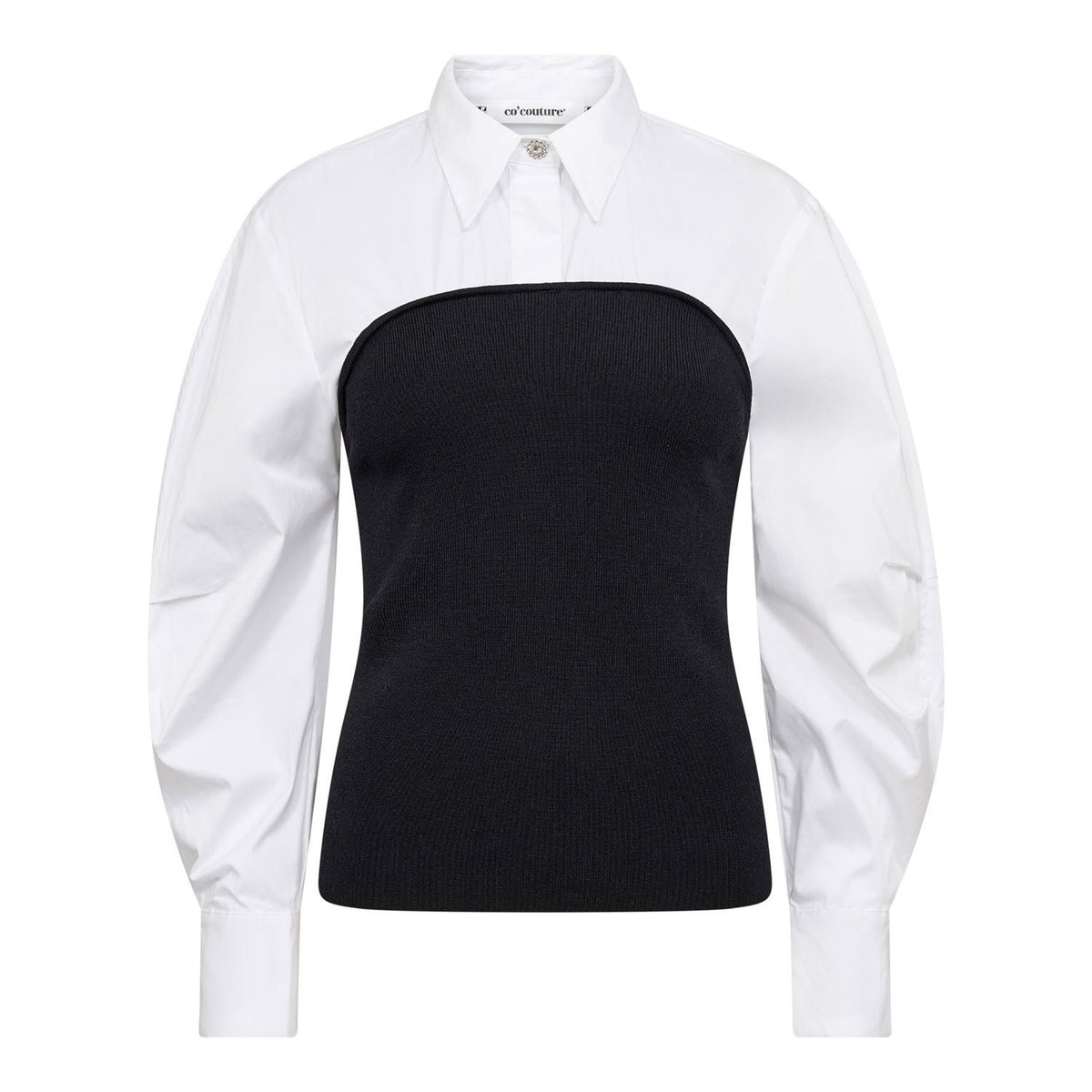 Merciacc Poplin Mix Knit