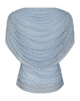 Cottuna Dot Drapy Mesh Top