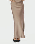Vicky Heavy Sateen Skirt