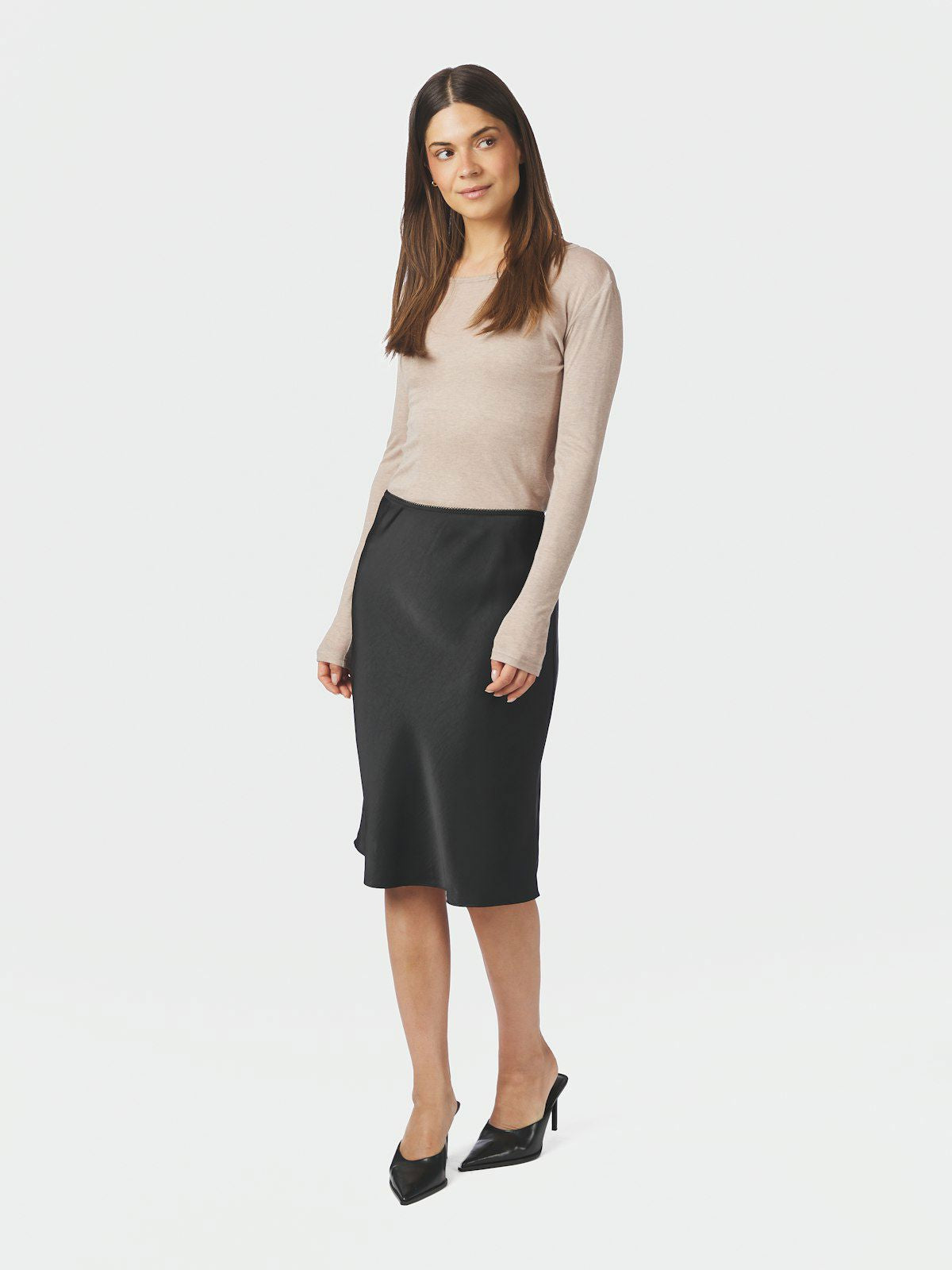 Mindie Heavy Sateen Skirt