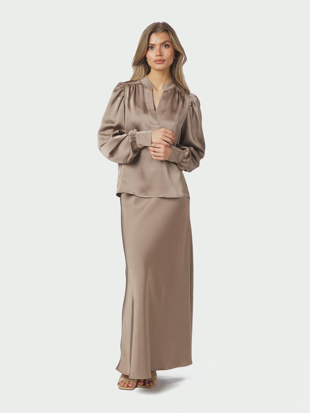 Rosslyn Heavy Sateen Blouse