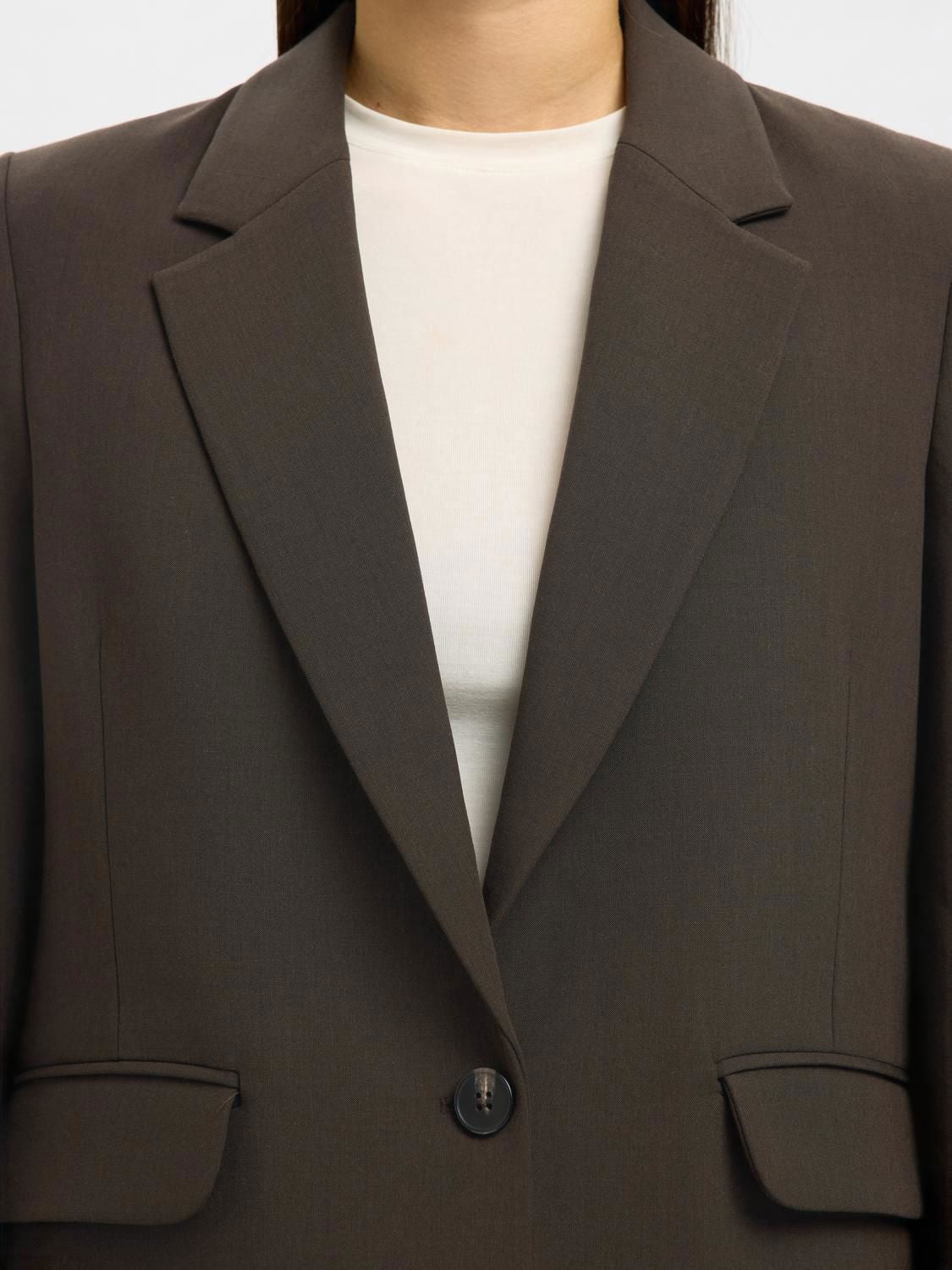 Slwrita Ls Relaxed Blazer Mel Noos