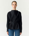 Yaspella Ls Funnel Neck Top S. Noos