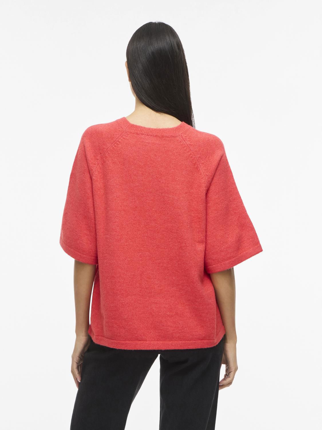 Viliga 2/4 O-Neck Knit Top - Noos