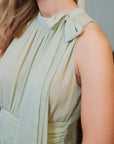 Marli Solid Chiffon Dress