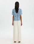 Slfmyline Ss Boat Neck Top B