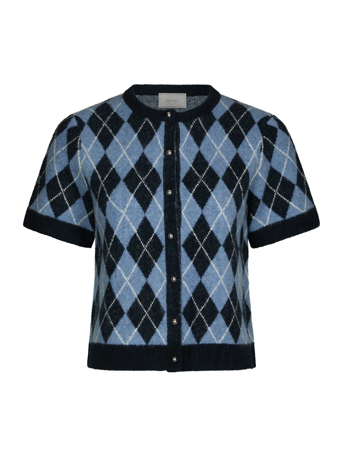Allestar Check Knit Cardigan