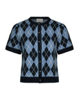 Allestar Check Knit Cardigan