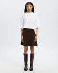 Slflulu Brushed Hw Knit Skirt
