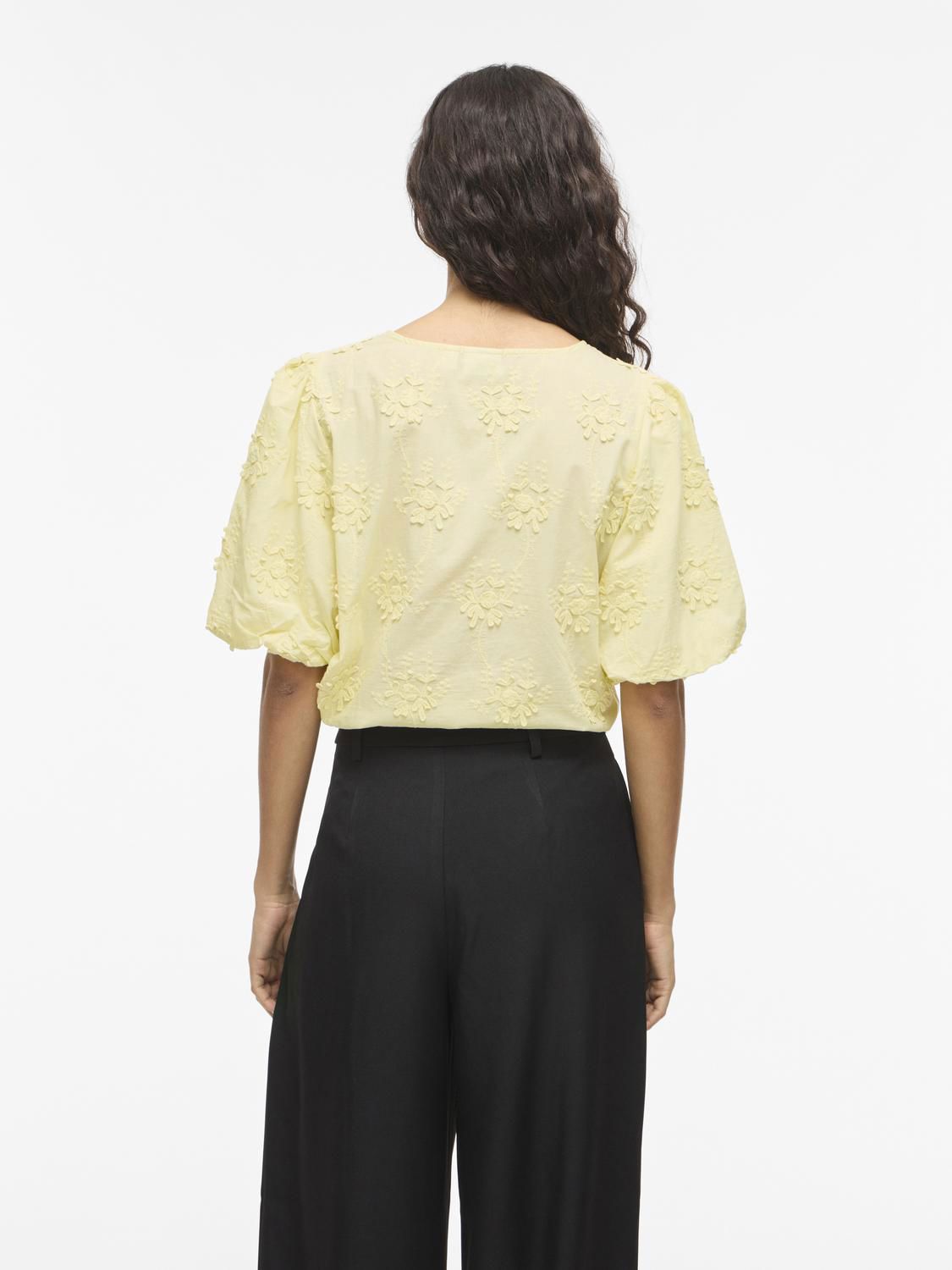 Viantonett O-Neck 2/4 Shirt Top/tes