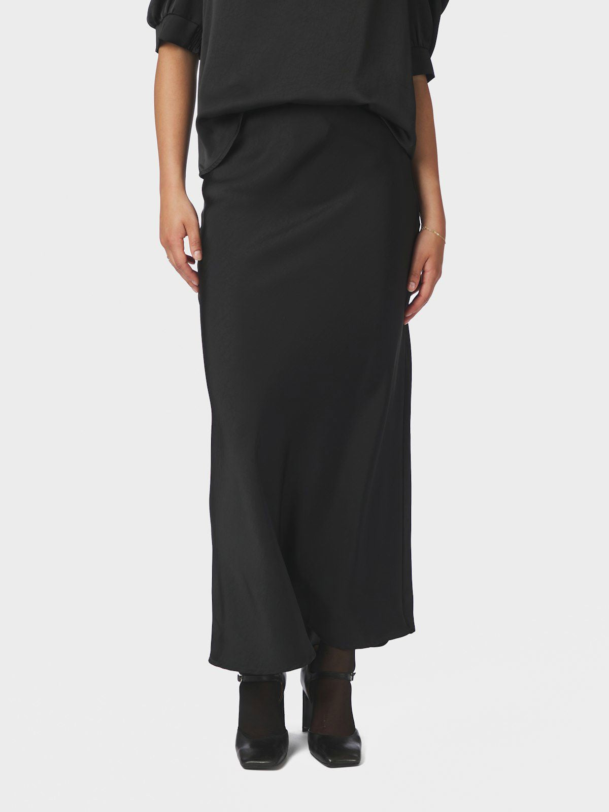 Vicky Heavy Sateen Skirt