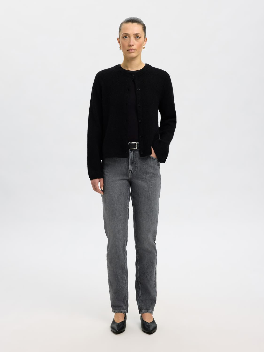 Slflulu New Ls Knit Cardigan Noos