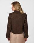 Nilo Faux Suede Jacket