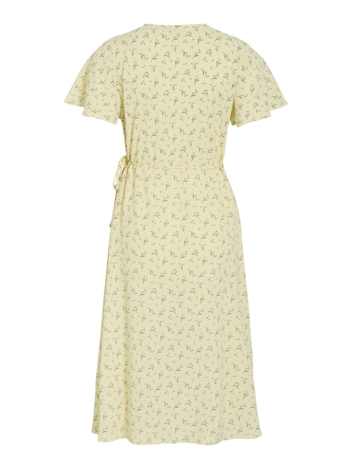 Vilovie S/s Wrap Midi Dress - Noos
