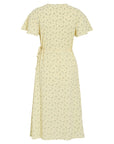 Vilovie S/s Wrap Midi Dress - Noos
