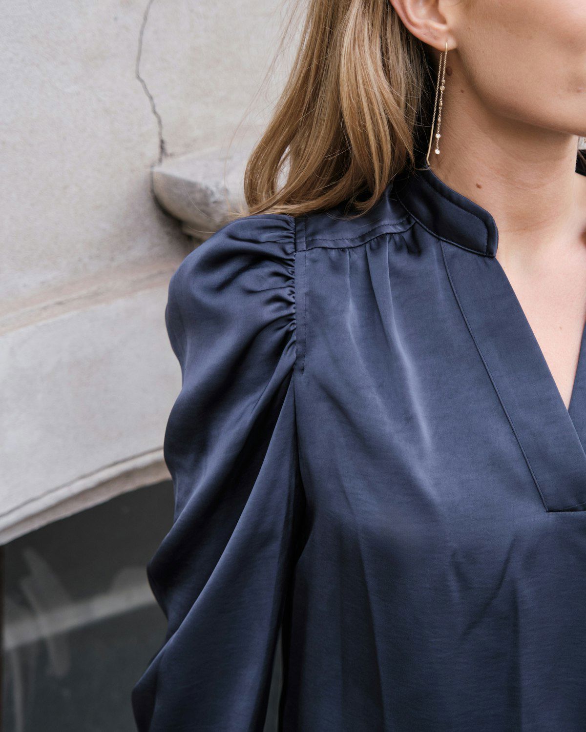 Rosslyn Heavy Sateen Blouse
