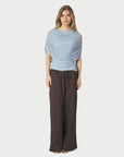 Cottuna Dot Drapy Mesh Top