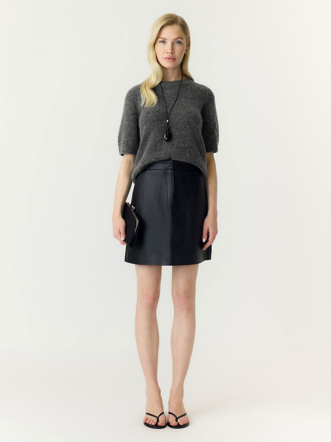 Yasjohi Ss Wool Blend Pullover S. Noos