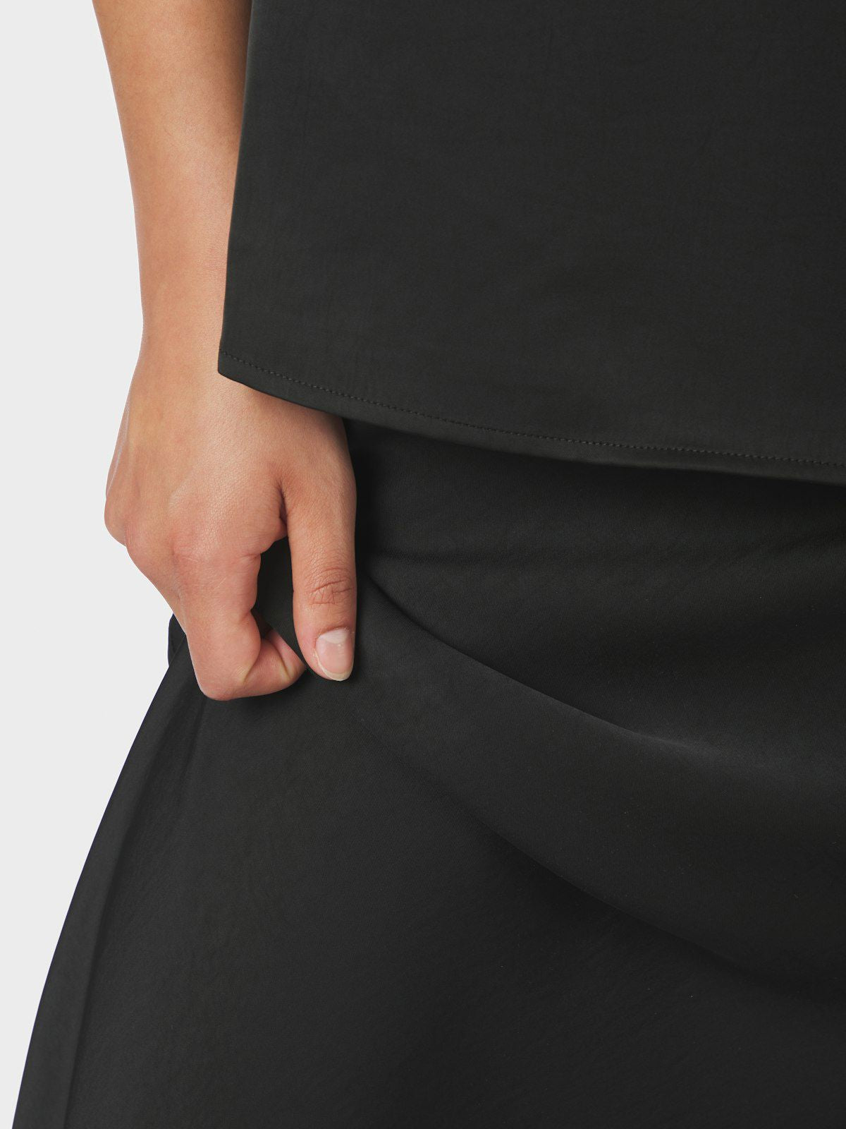 Vicky Heavy Sateen Skirt