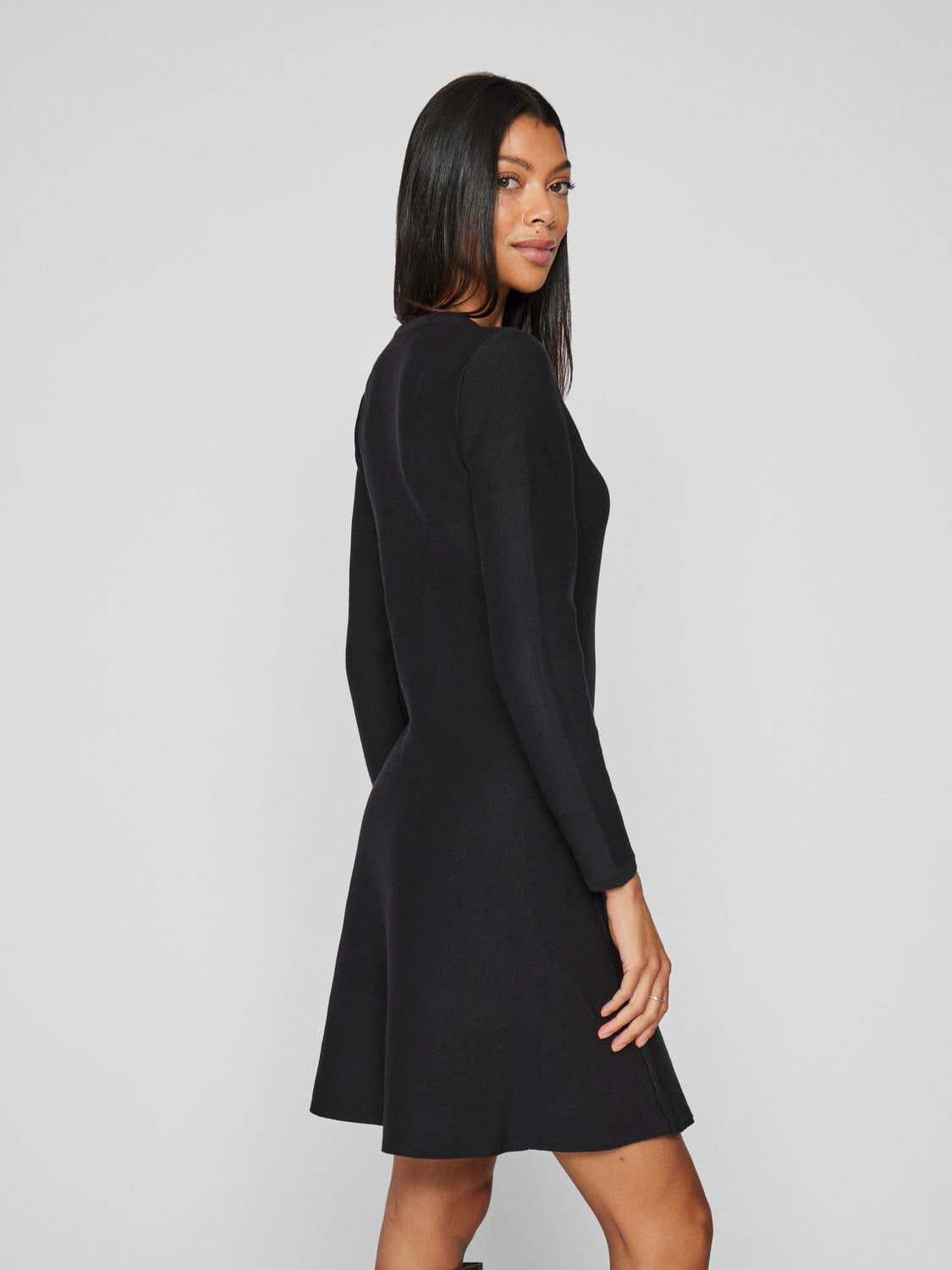 Visway L/s O-Neck Skater Knit Dress/1