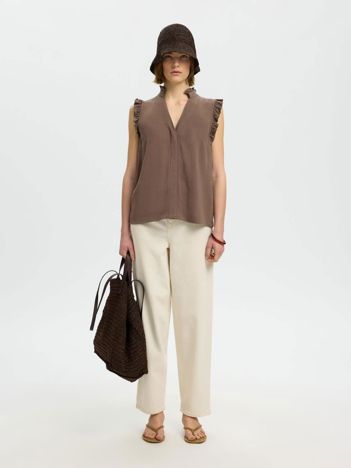 Slwviva Sl Sun Ruffle Top Noos
