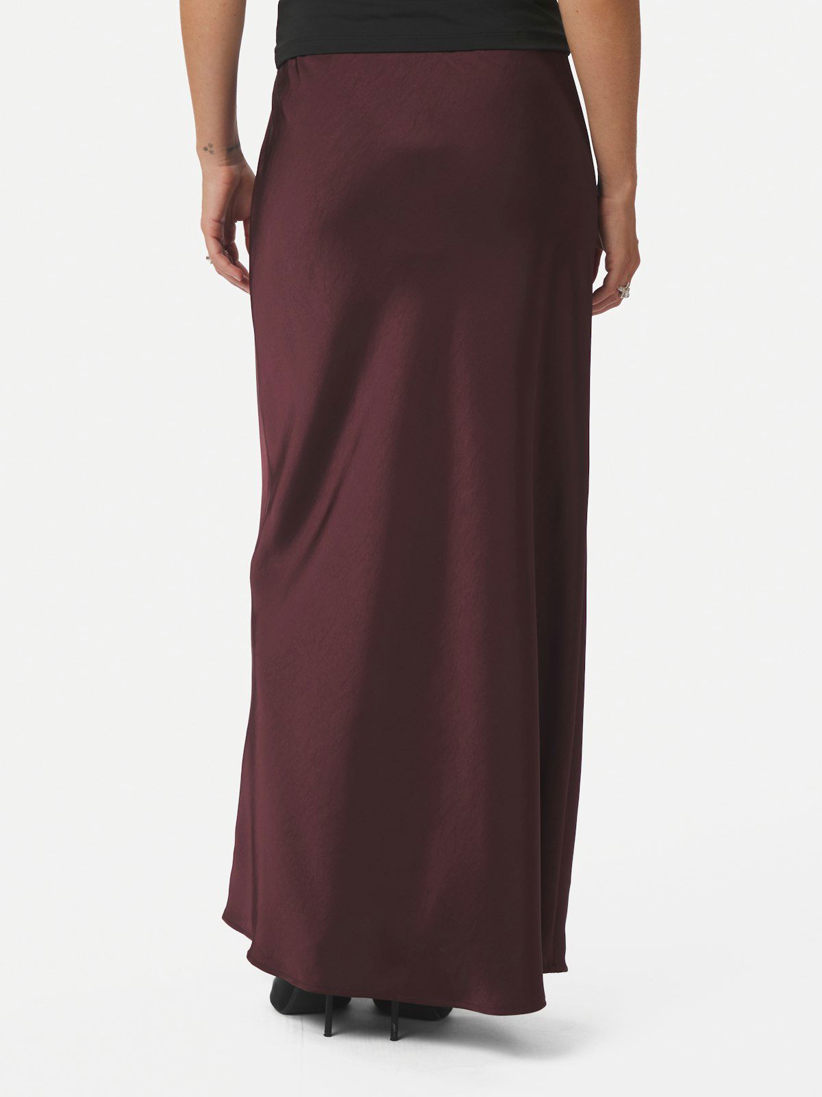 Vicky Heavy Sateen Skirt