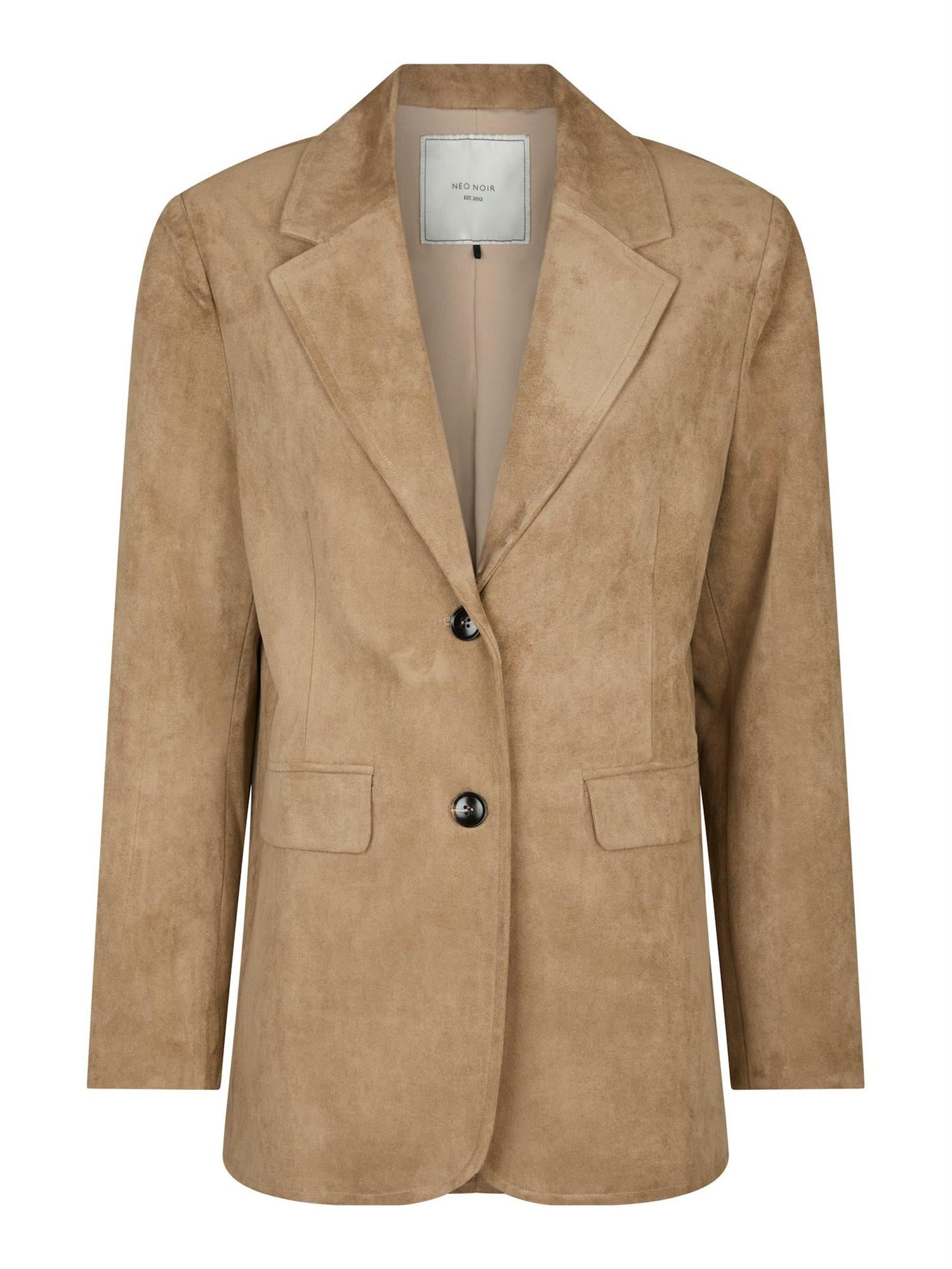 NAMY IMITATED SUEDE BLAZER