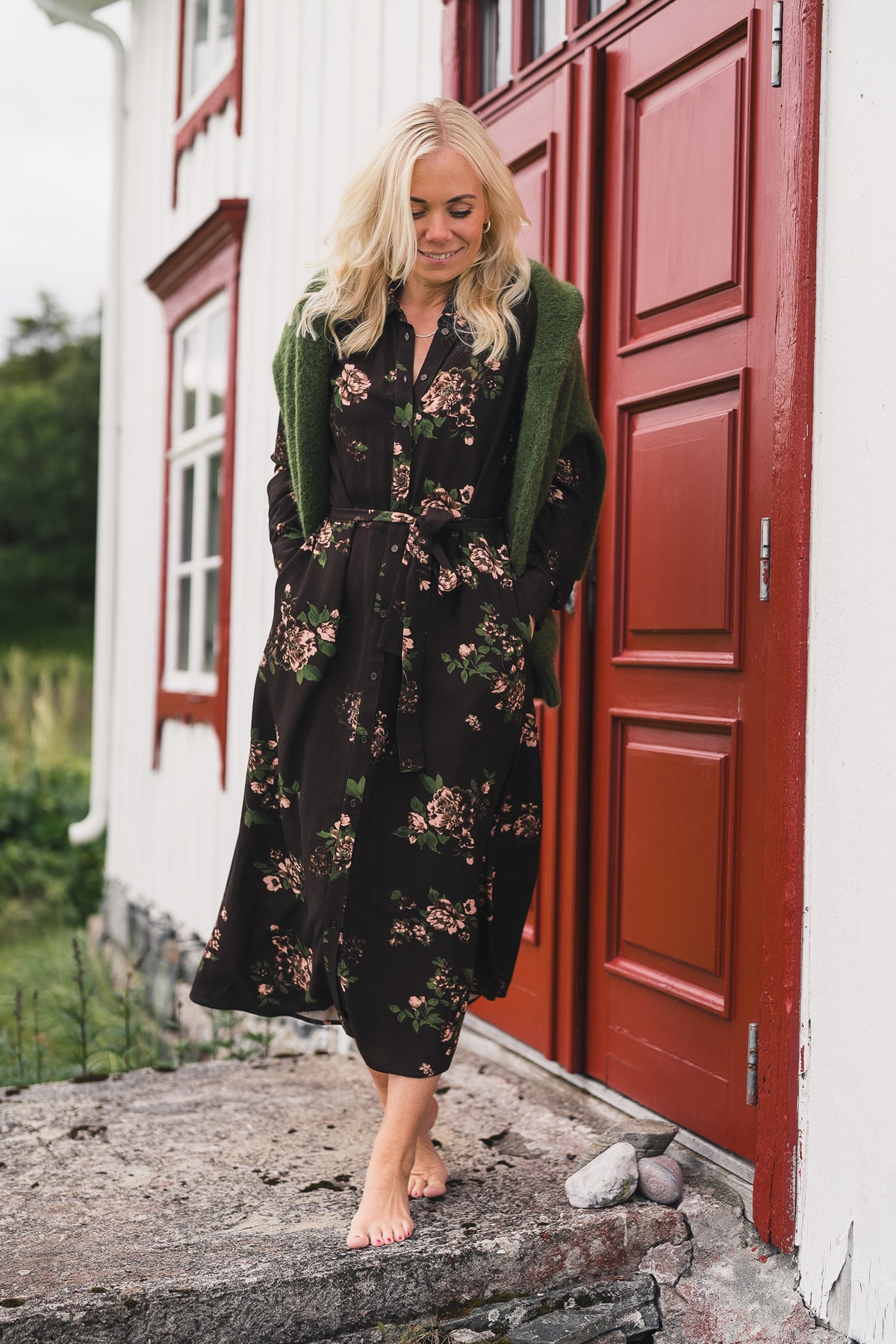 Rausirene Shirt Dress Aop