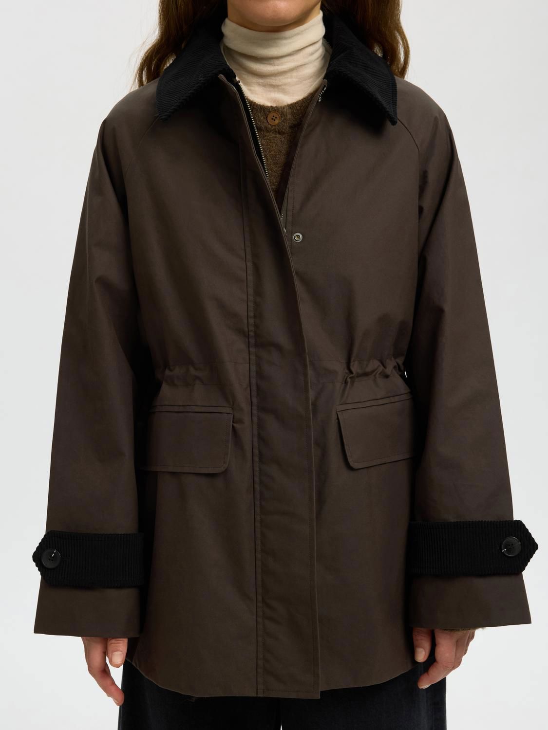 Slwwilma Waxed Jacket Noos