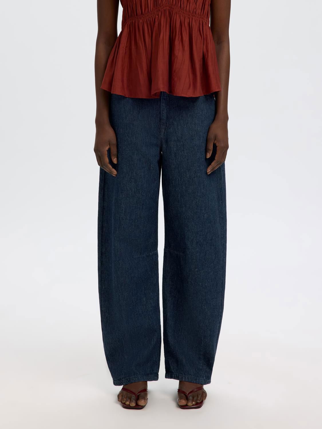 Slfloose Barrel Hanny Mw Jeans