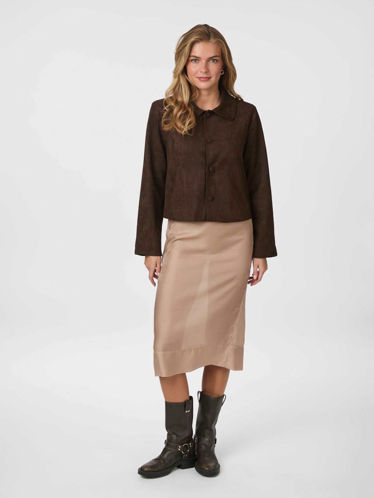 Nilo Faux Suede Jacket