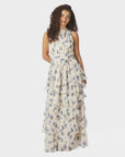 Marli Amazing Chiffon Rose Dress