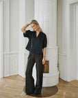 Anelle Heavy Sateen Blouse
