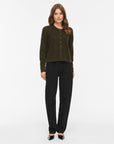 Vilory O-Neck L/s Knit Cardigan-Noos