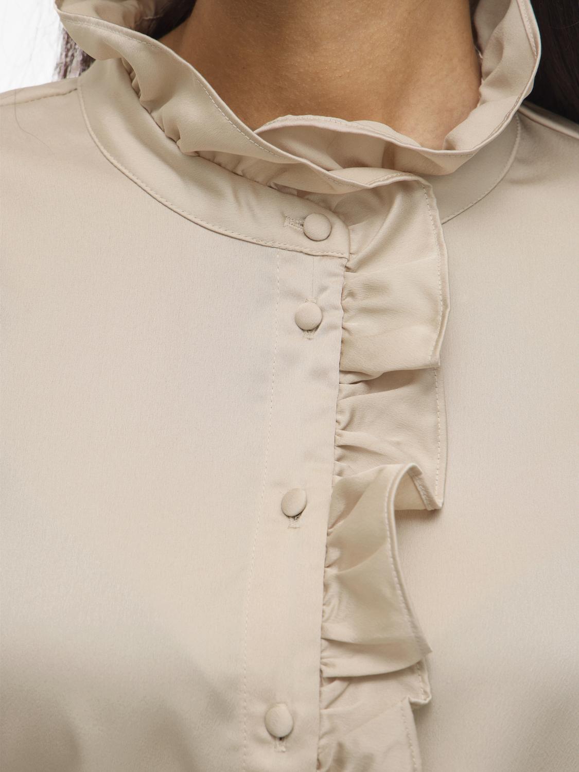 Vilutto L/s Frill Shirt/1