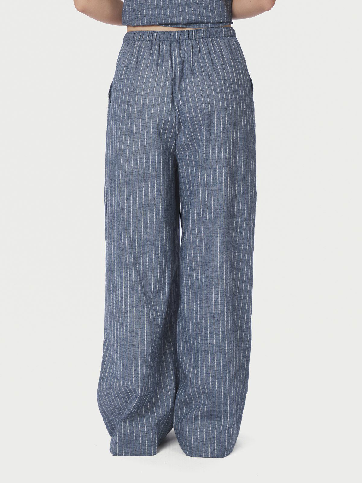 Heifa Emb Stripe Pants