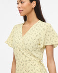 Vilovie S/s Wrap Midi Dress - Noos