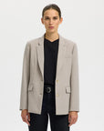 Slwrita Ls Classic Blazer Mel Noos