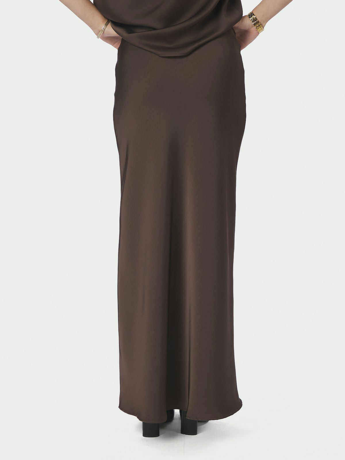 Vicky Heavy Sateen Skirt